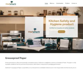 Chefsmartr.com(Kitchen Safety and Hygiene product) Screenshot