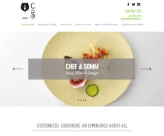 Chefsomm.ca(Chef & Somm) Screenshot