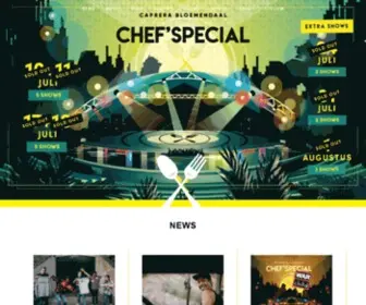 Chefspecialmusic.com(Chef'Special) Screenshot