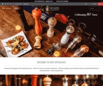 Chefspecialties.com(Chef Specialties) Screenshot