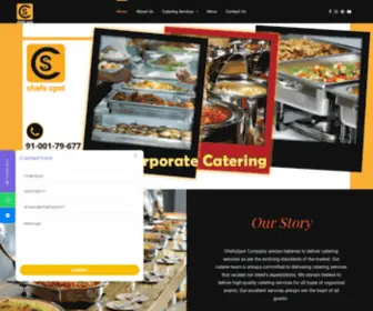 Chefsspot.in(Chefsspot) Screenshot