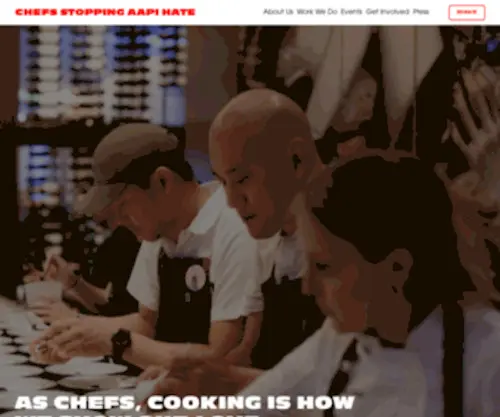 Chefsstoppingaapihate.com(Chefs Stopping AAPI Hate) Screenshot