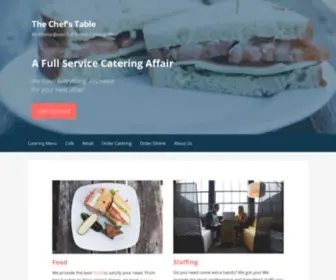 Chefstableatl.com(Atlanta's Finest Catering) Screenshot