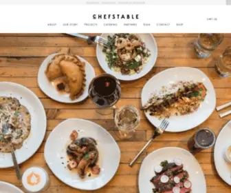 Chefstablegroup.com(ChefStable) Screenshot