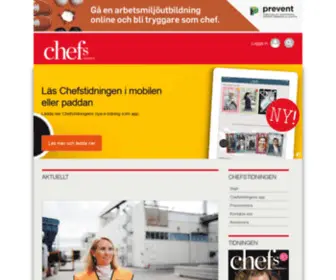 Chefstidningen.se(Chefstidningen) Screenshot