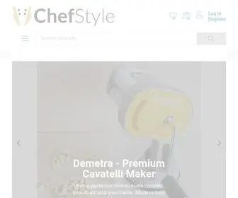 Chefstyle.net(Discover unique food creations from talented chefs around the world) Screenshot