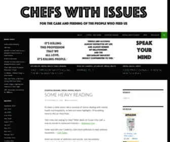 Chefswithissues.com(Chefs With Issues) Screenshot