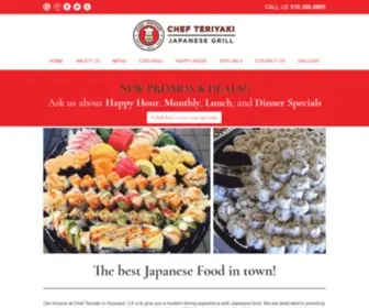 Chefteriyaki.com(Asian Fast Food) Screenshot