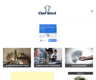 Chefword.com(Chef Word) Screenshot