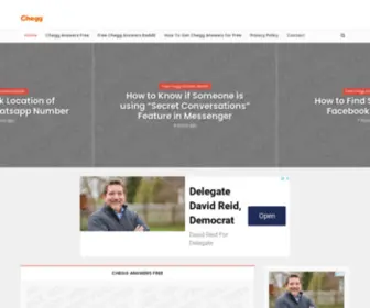 Chegganswersfree.com(Chegg Answers Free) Screenshot
