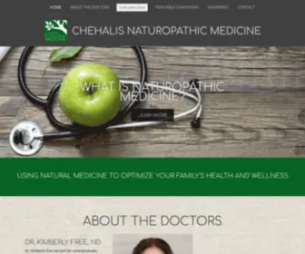 Chehalisnaturopathic.com(Chehalis Naturopathic Medicine) Screenshot