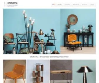 Chehoma.com(Grossiste en articles de décoration en Belgique) Screenshot