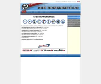 Chei-Dinamometrice.ro(Chei dinamometrice pentru strangeri controlate) Screenshot