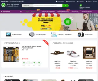 Chekaqui.com(Tu tienda virtual gratis) Screenshot