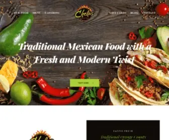 Chelasmexicangrill.com(Chelas Mexican Kitchen) Screenshot