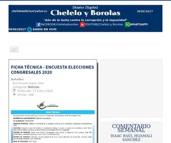Cheleloyborolas.com(Chelelo y Borolas) Screenshot