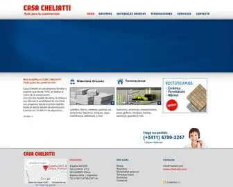 Cheliatti.com(Todo para la Construcción) Screenshot