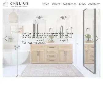 Cheliushouseofdesign.com(Chelius House of Design) Screenshot