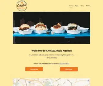 Chellasarepakitchen.com(Chellas Arepa Kitchen) Screenshot