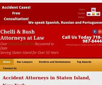 Chelliandbush.com(Accident Attorneys) Screenshot