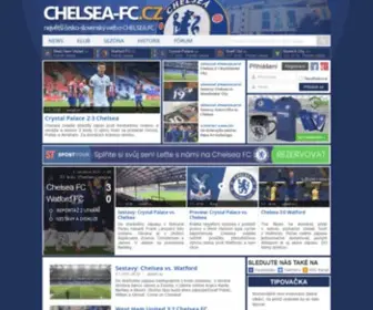 Chelsea-FC.cz(Chelsea FC) Screenshot