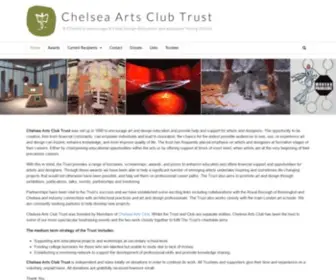 Chelseaartsclubtrust.org(Chelsea Arts Club Trust) Screenshot