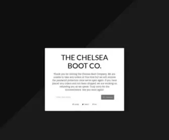 Chelseaboot.com(The Chelsea Boot Co) Screenshot