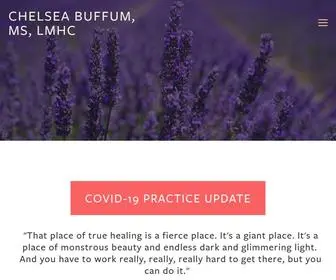 Chelseabuffumtherapy.com(CHELSEA BUFFUM) Screenshot