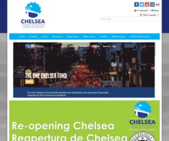 Chelseachamber.org(Chelsea Chamber of Commerce) Screenshot