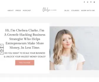 Chelseaclarke.co(Chelsea Clarke Blog Resources) Screenshot