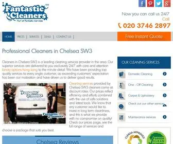 Chelseacleaners.co.uk(Cleaners in Chelsea SW3) Screenshot