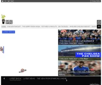 Chelseafancast.com(The Chelsea Football FanCast) Screenshot