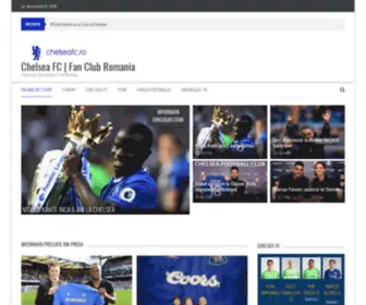 Chelseafc.ro(Primul Fan Club Chelsea FC din Romania) Screenshot