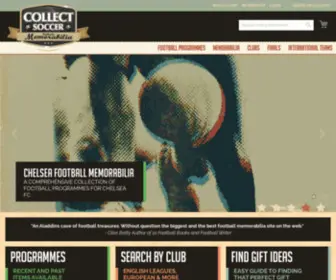 Chelseafootballprogrammes.com(Chelsea Football Programmes) Screenshot