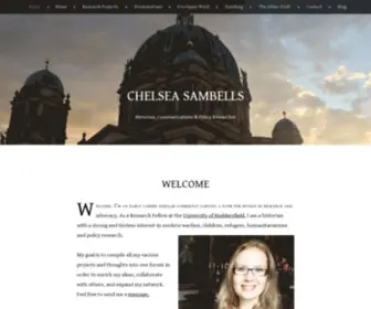 Chelseasambells.com(Chelsea Sambells) Screenshot