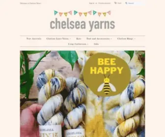 Chelseayarns.com(Chelsea Yarns) Screenshot