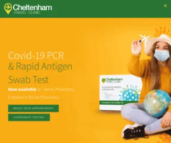 Cheltenham-Travelclinic.co.uk(Cheltenham Travel Clinic) Screenshot