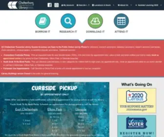 Cheltenhamlibraries.org(Building Community) Screenshot