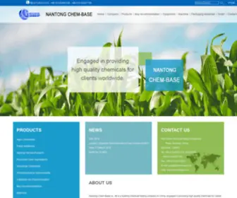 Chem-Base.com(NANTONG CHEM) Screenshot