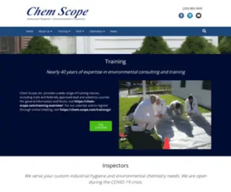 Chem-Scope.com(Chem Scope) Screenshot