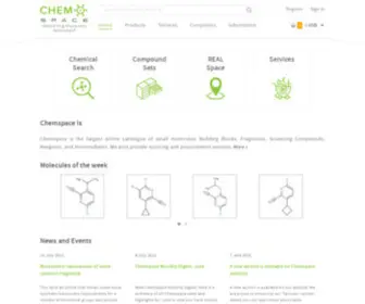 Chem-Space.com(Chemspace) Screenshot