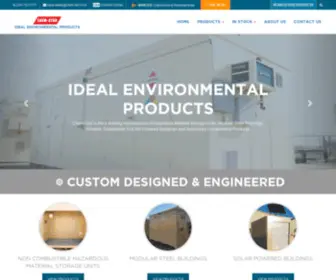 Chem-Stor.com(Ideal Environmental Products) Screenshot