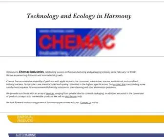 Chemac.com(HOME) Screenshot