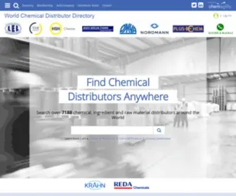 Chemagility.com(World Chemical Distributor Directory) Screenshot
