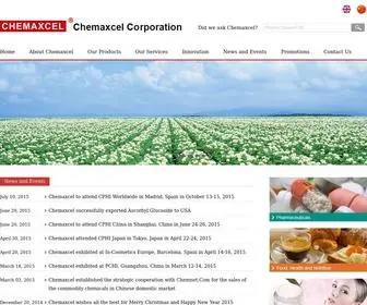 Chemaxcel.com(Better Chemicals) Screenshot