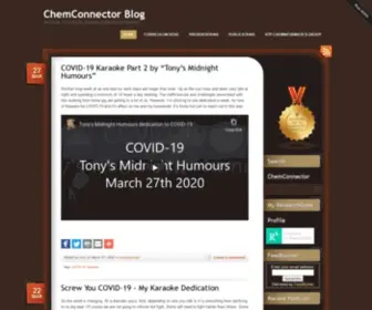 Chemconnector.com(ChemConnector Blog) Screenshot