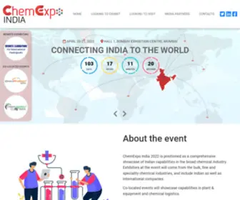 Chemexpoindia.com(ChemExpo India) Screenshot