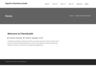 ChemGuide.net(Chemistry can be fun) Screenshot