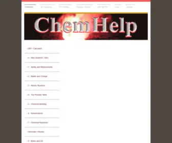 Chemhelp.us(Chemistry) Screenshot