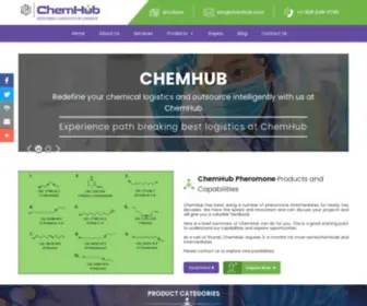 Chemhub.com(Redefining logistics for Chemists) Screenshot